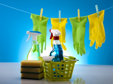 Tools and equipment used for after builders cleaning
